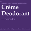 Lavender Creme Deodorant