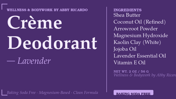 Lavender Deodorant